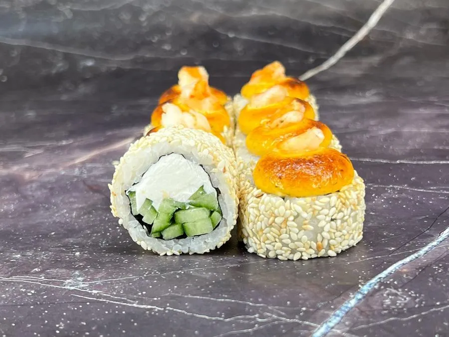 Запеченная креветка