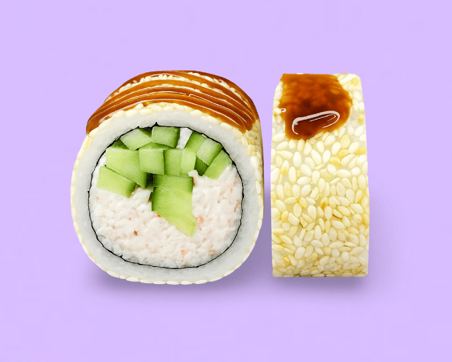 Калифорния с кунжутом