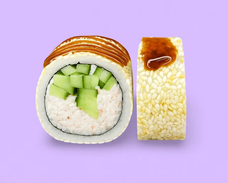 Калифорния с кунжутом