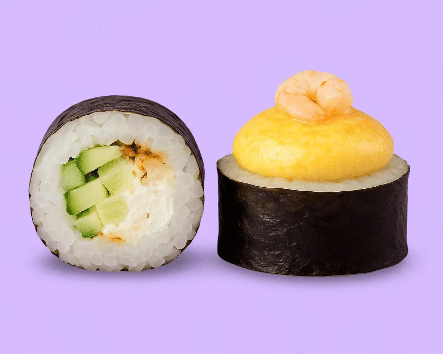 Запеченная спайси креветка