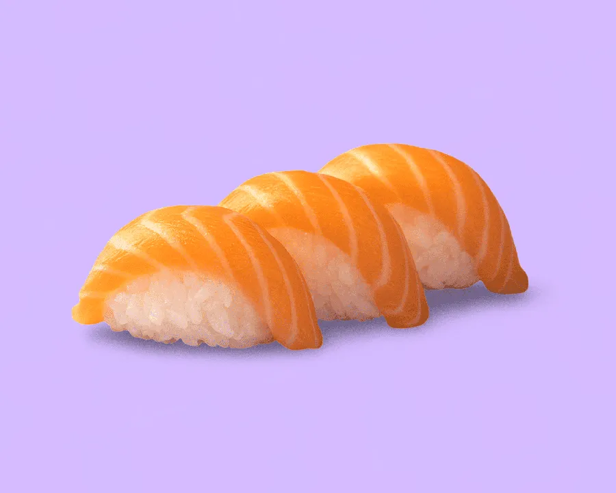 Суши с лососем 3шт